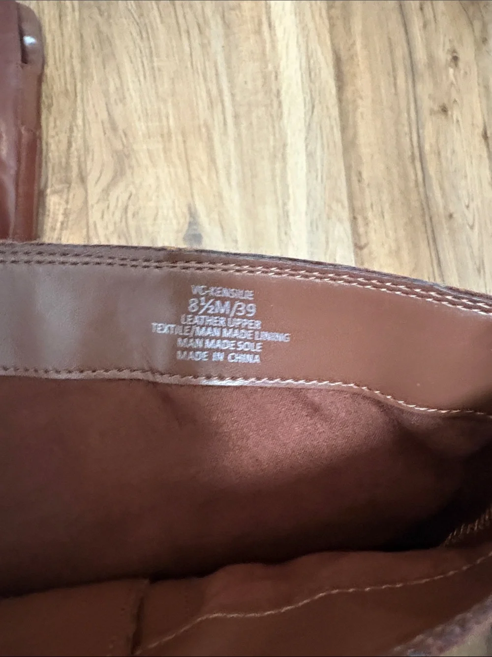 Vince Camuto Chestnut Brown Over-the-Knee Leather Boots